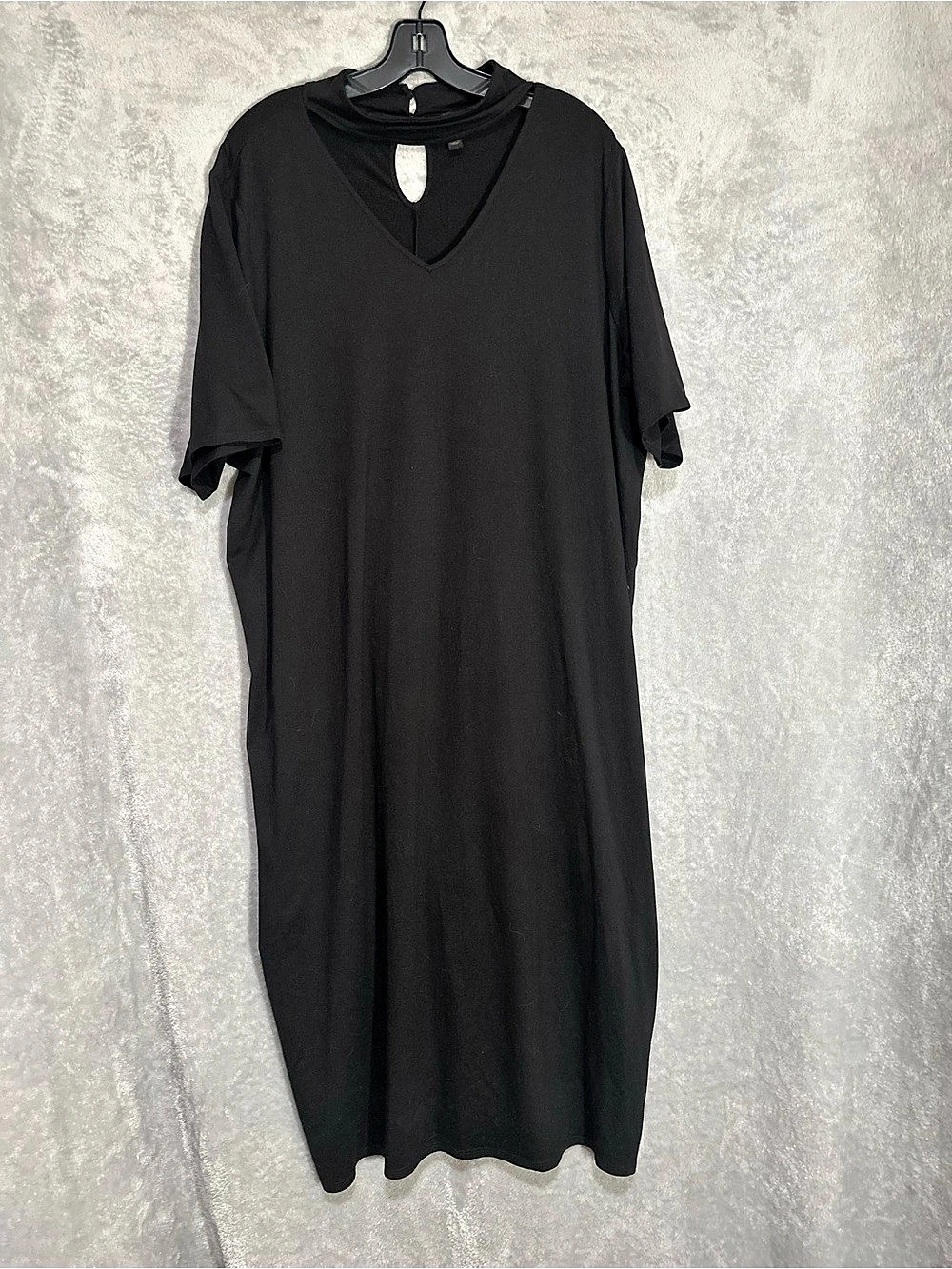 G.I.L.I. Black Maxi Dress Size Large Like New